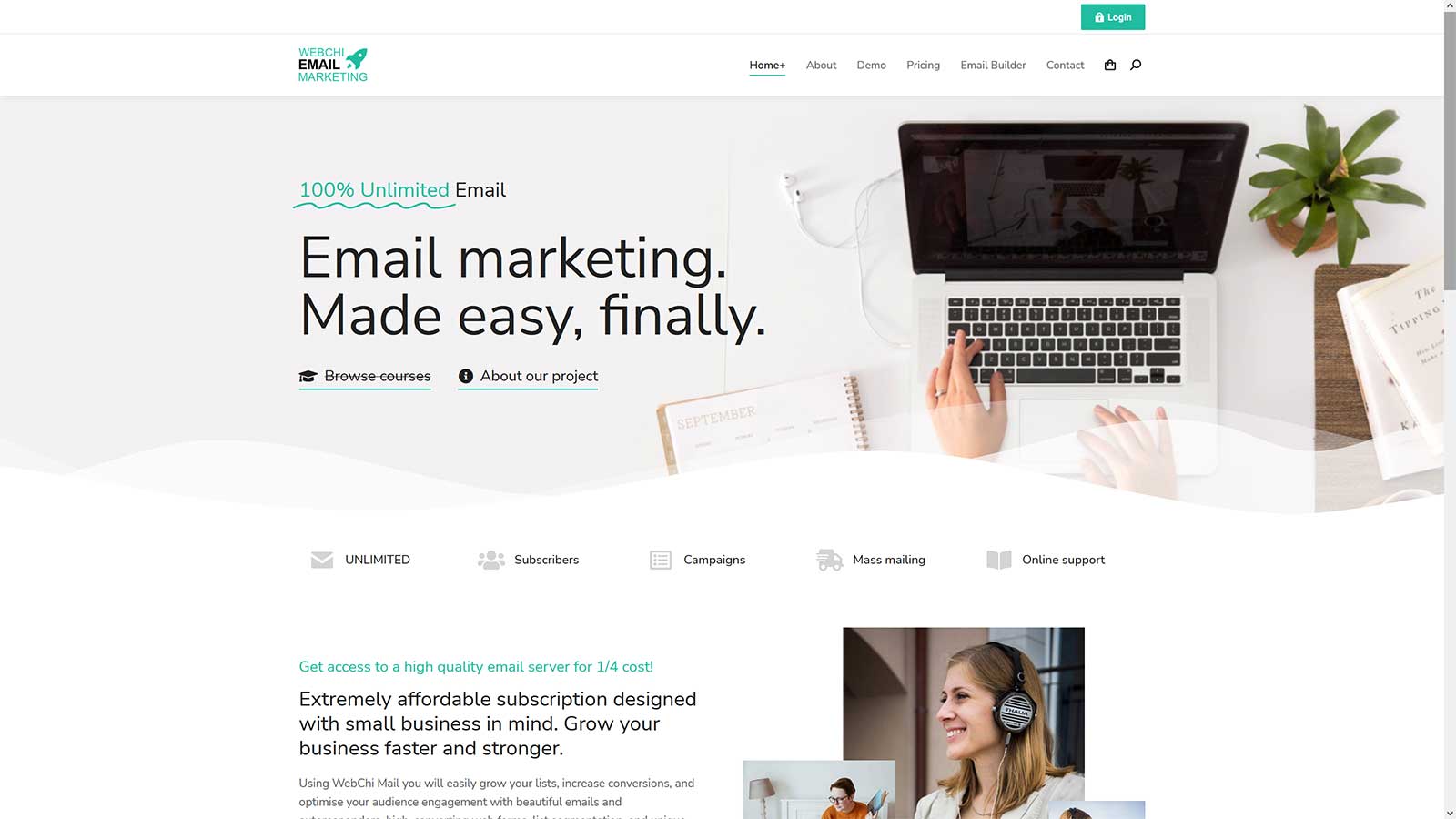 WebChi Marketing Email marketing platform server graphic